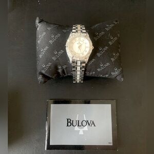 Bulova Crystal Embellished Women’s Watch